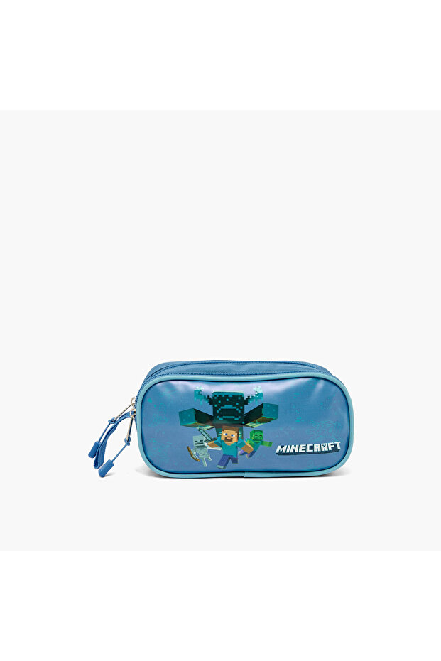 Hollywood Magic Print Pencil Pouch with Zip Closure