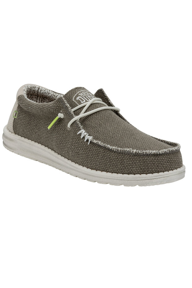 Solid Round Toe Lace-Up Men's Slip-On Shoes