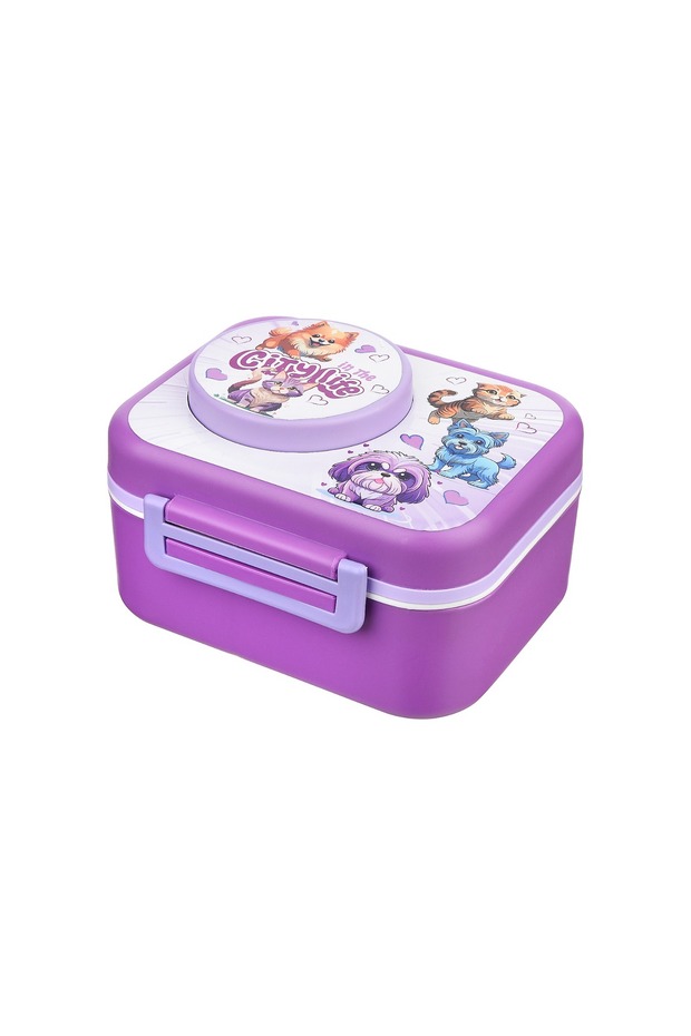 Animal Force Two-Tier 5-Compartment Feeding & Storage Container