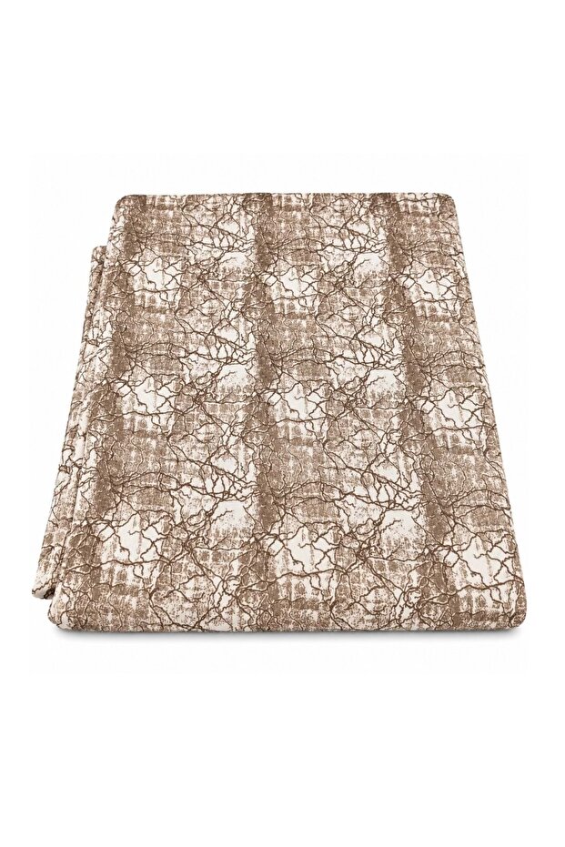 Sponge Silky Velvet Non-Slip Sofa Cover (170X210) - Veined Cream Brown