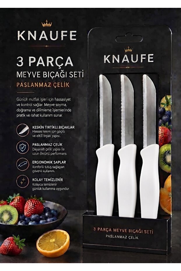 SOLİNGEN 3 LÜ MEYVE BIÇAĞI