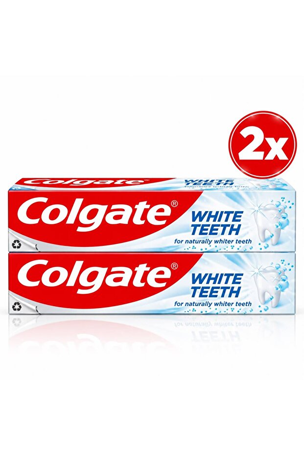 2x 75 pasta white teeth