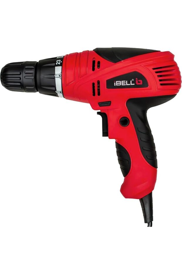 مفك كهربائي iBELL SD12-75 بقوة 280 واط، 0-750 دورة في الدقيقة، مثقاب سلكي، قبضة 10 مم، متغير السرعة