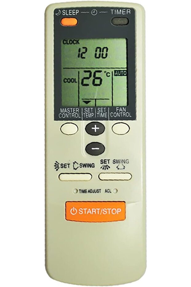 Replacement Air Conditioner Remote Control for Fujitsu AC Remote Control JW2 JW33 AR-DL3