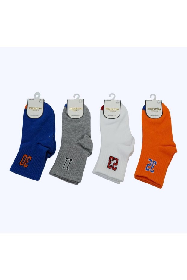 Seamless 4-pack boys' crew socks 3120-ky