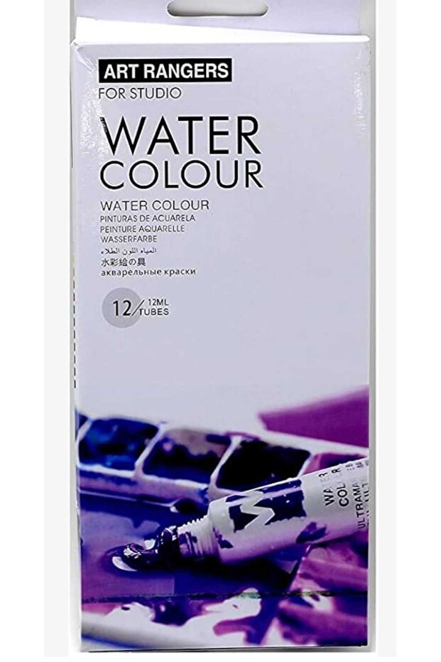 ART RANGERS WATER COLOUR 12 ML 12TUBES