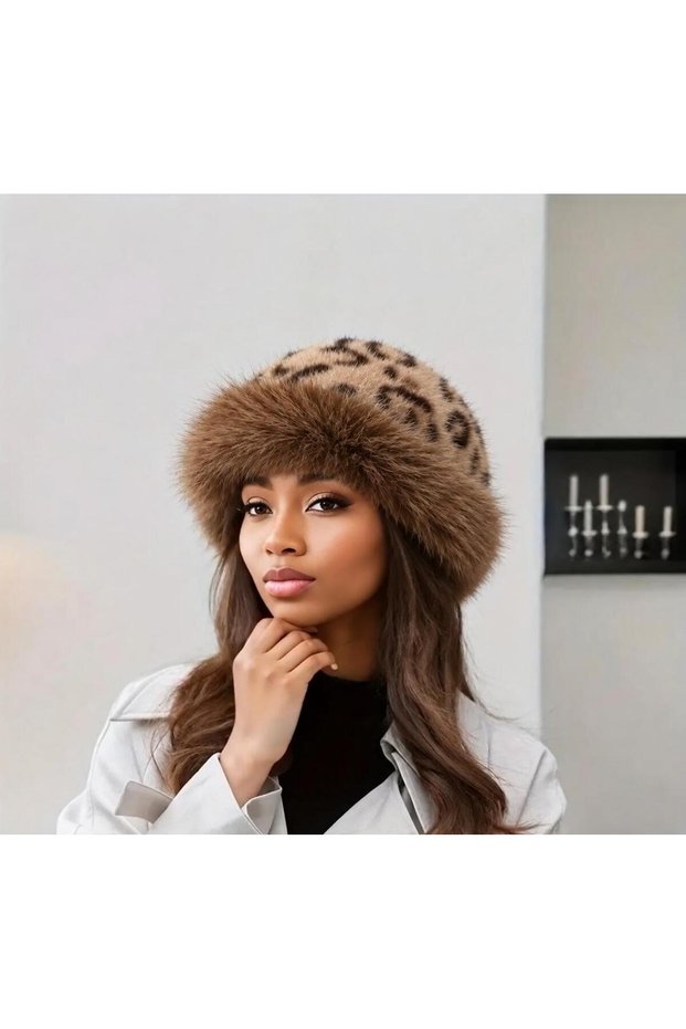 Trend, Viral Russian Kalpak Hat, Russian Kalpak, Feathered Kalpak, Valentine's Day Gift