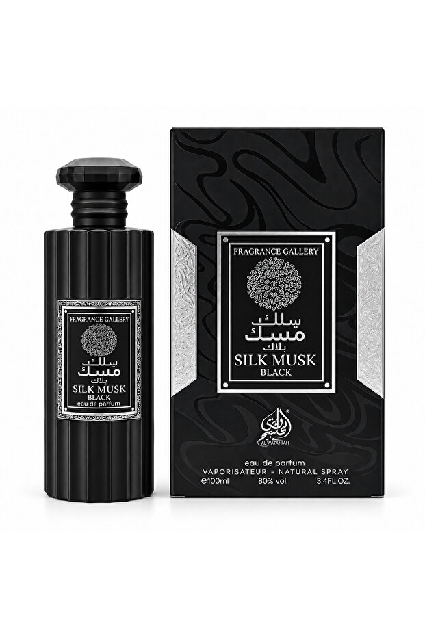 Silk Musk Black Eau de Parfum Spray, 100 ml Natural Fragrance Spray