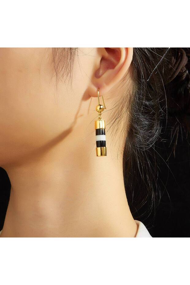 Dubai 14 K Gold Plated Unisex Wedding Long Drop Earrings Indian Style Copper Alloy Jewelry Wholesale