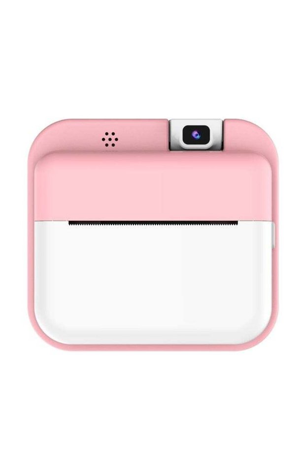 Pink, Kids Instant Print Camera - 24MP HD Digital Camera for Kids | 180° Rotatable Selfie Lens, 2.0 Inch Screen, 1080P Video Recording, Photo Camera, Puzzle Games | Rechargeable Kids Toy Came