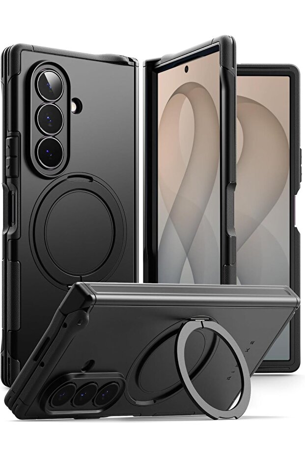 Samsung Galaxy Z Fold 8 Ultra Case Cover | Alles Series | Black