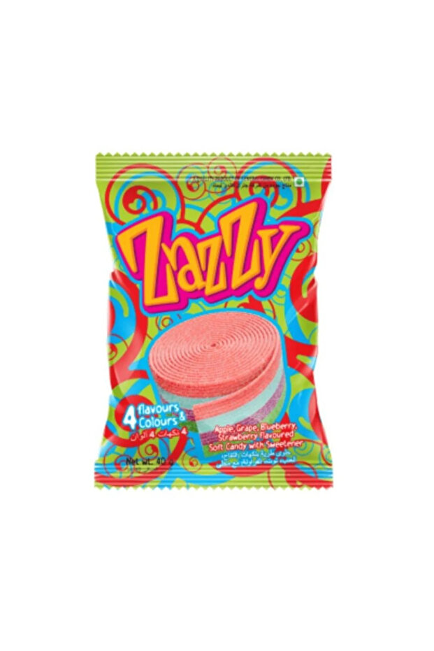 Zizi Soft Candy with Multiple Flavors (Apple, Grape, Raspberry, Strawberry)