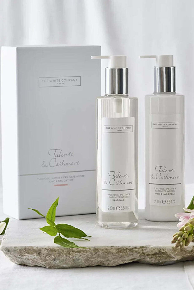 Tuberose & Cashmere Hand and Nail Care Gift Set - 2 X 250 ml