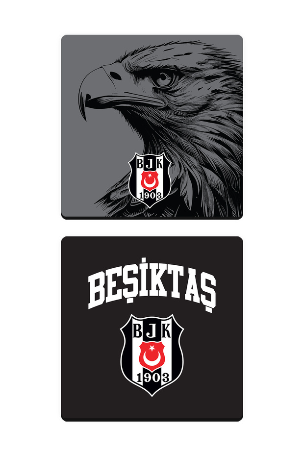 Kartal Arma Wooden Coasters (Set of 2) - Licensed Original