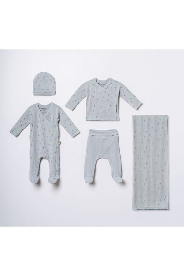 Silky Micromodal 5-Piece Newborn Hospital Discharge Set