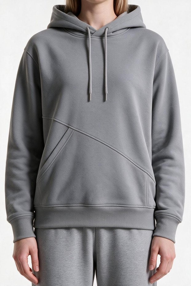 Women's Sweatshirt with Side Pockets