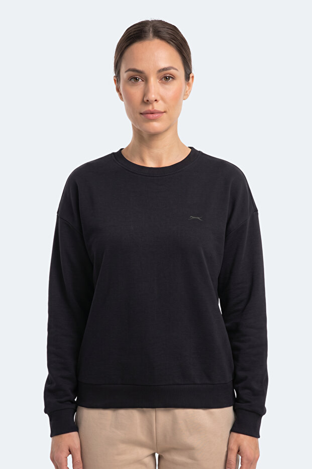 Kunto I Women's Navy Blue Sweatshirt