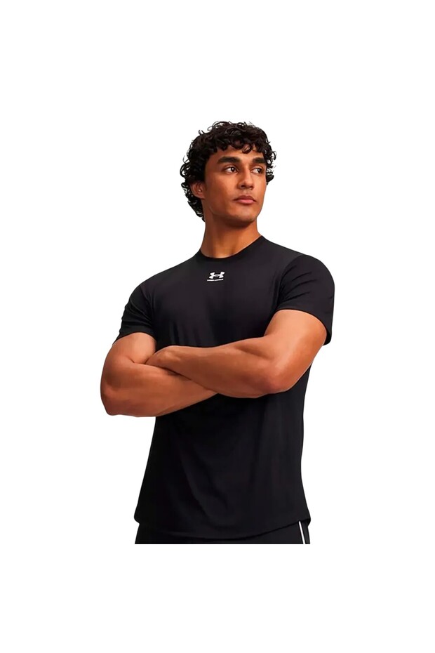 Men's Black Ua m Challenger Pro Ss Tshirt