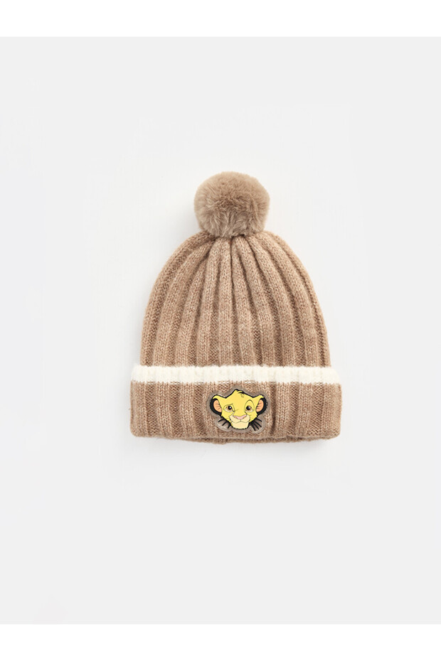 Esvab • Modern & Distinctive Lion King Embroidered Baby Boy Knitwear Beanie