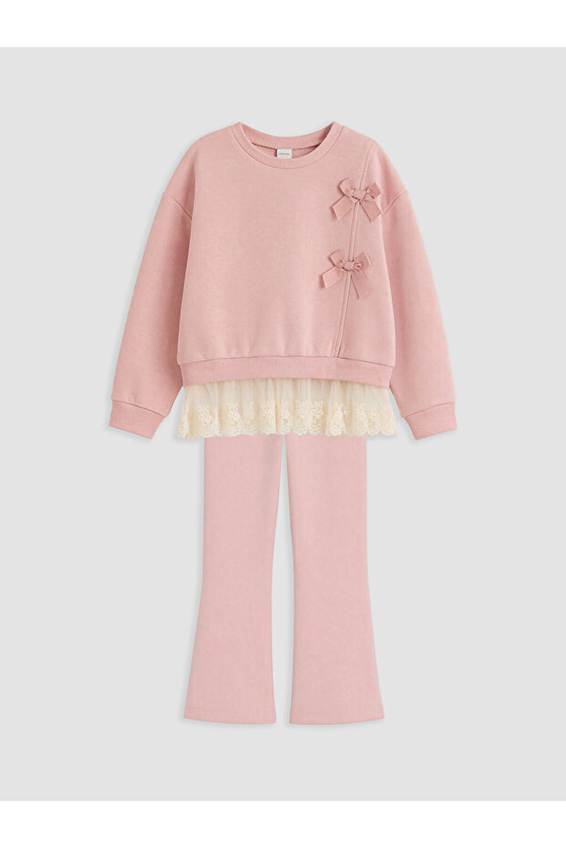 Girl's Thick Set with Bow