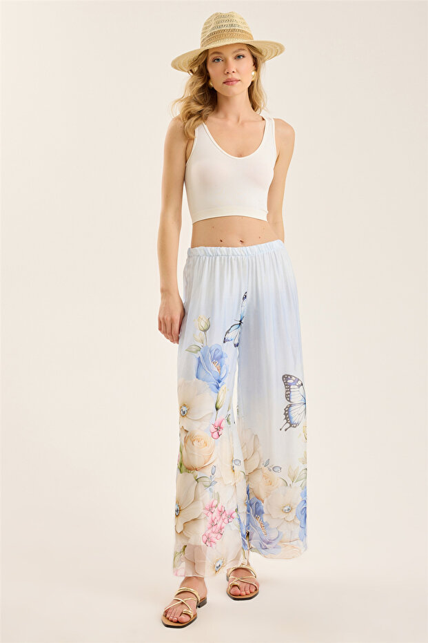 Patterned Trousers