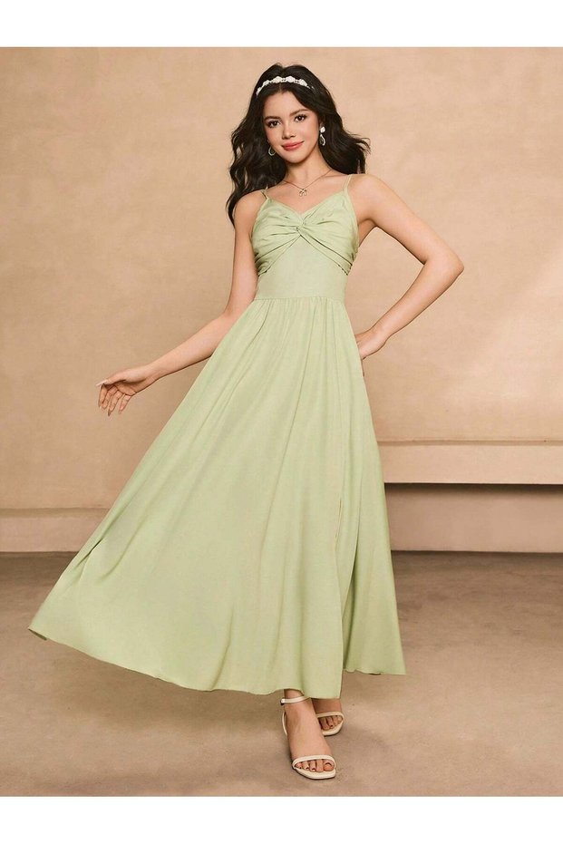 Rochie, verde - 16 ani