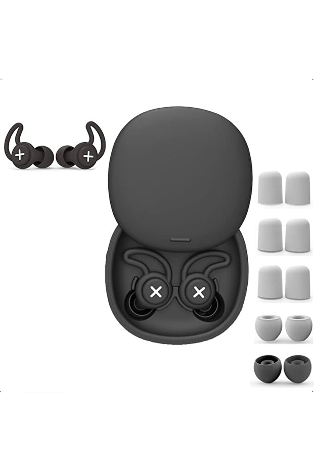 Xspring Noise Cancelling Earplugs, Soft Ear Plugs for Sleeping, Reusable Waterproof Silicone Earplug