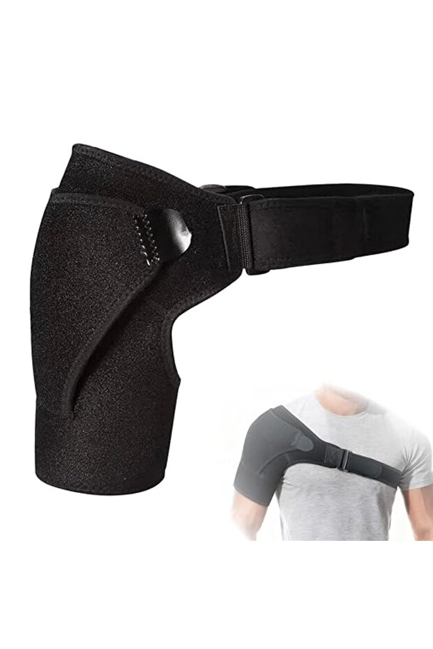 Adjustable shoulder guard straps, with highly breathable SBR material, and equipped with compression