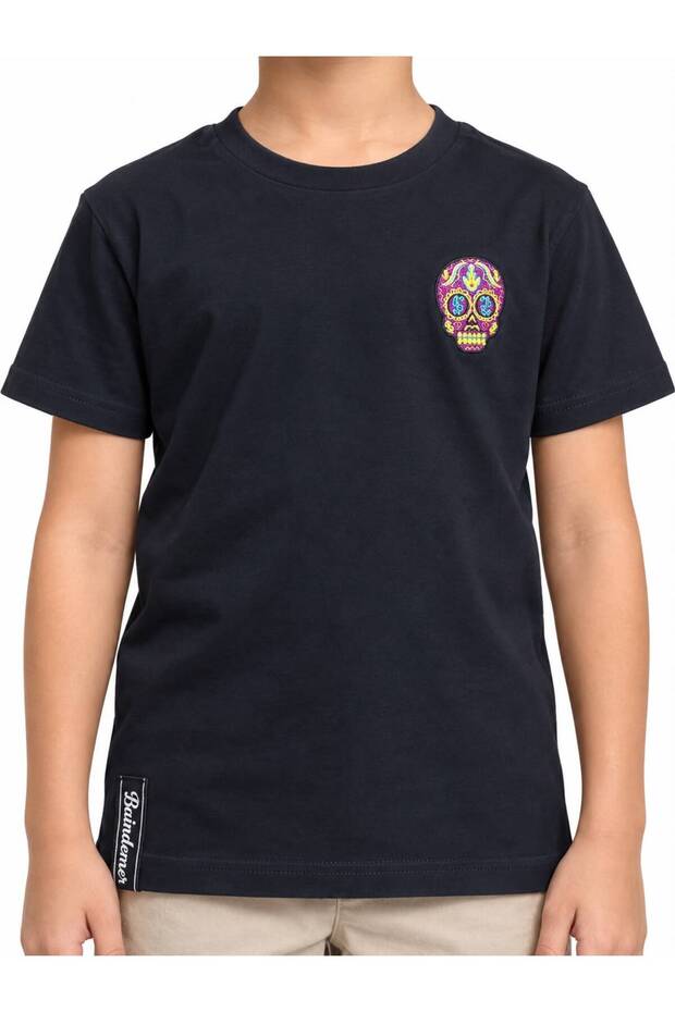 Kids Cotton T-Shirt BDM SKULL