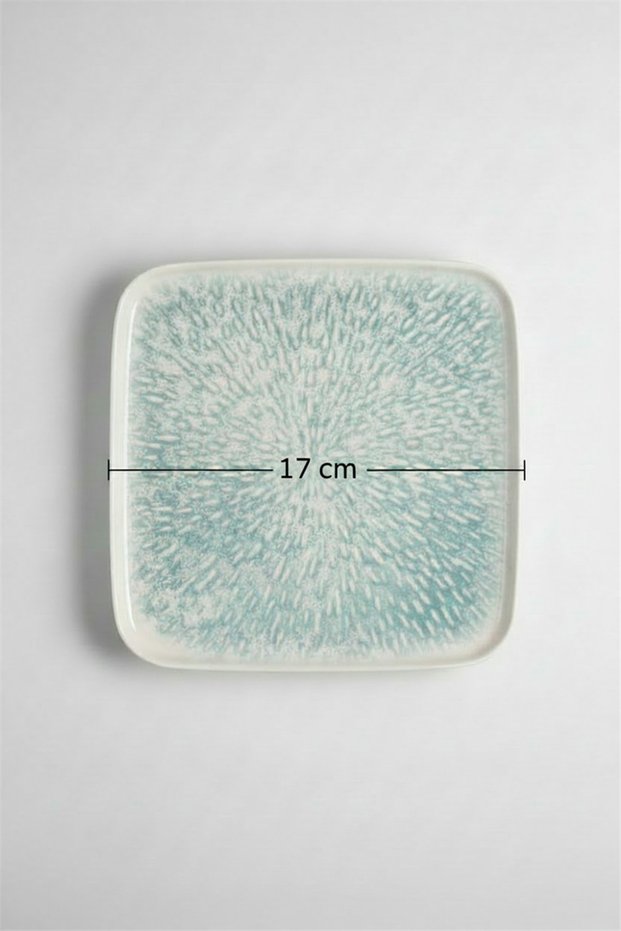 Verona Square Cake Plate 16.8cm Digital Asel