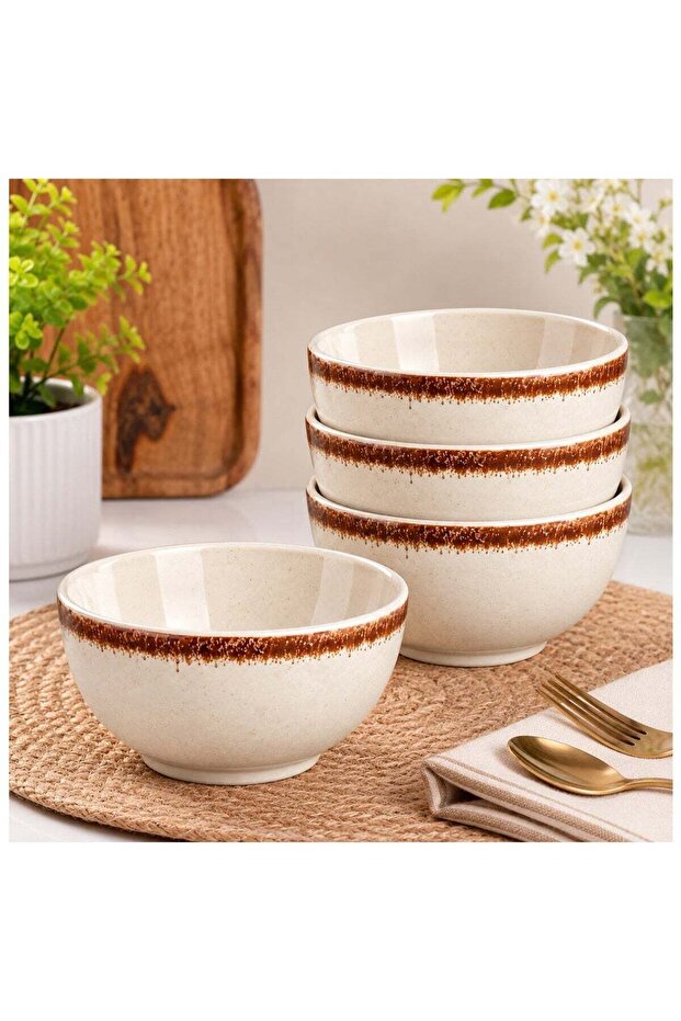 3.5 Inch Bowl Set of 4, IVORON Design Small Serving Bowls, 9 cm Snack Dessert Fruit Dip Sauce Condiment Bowls for Home Kitchen Dining,BB1964