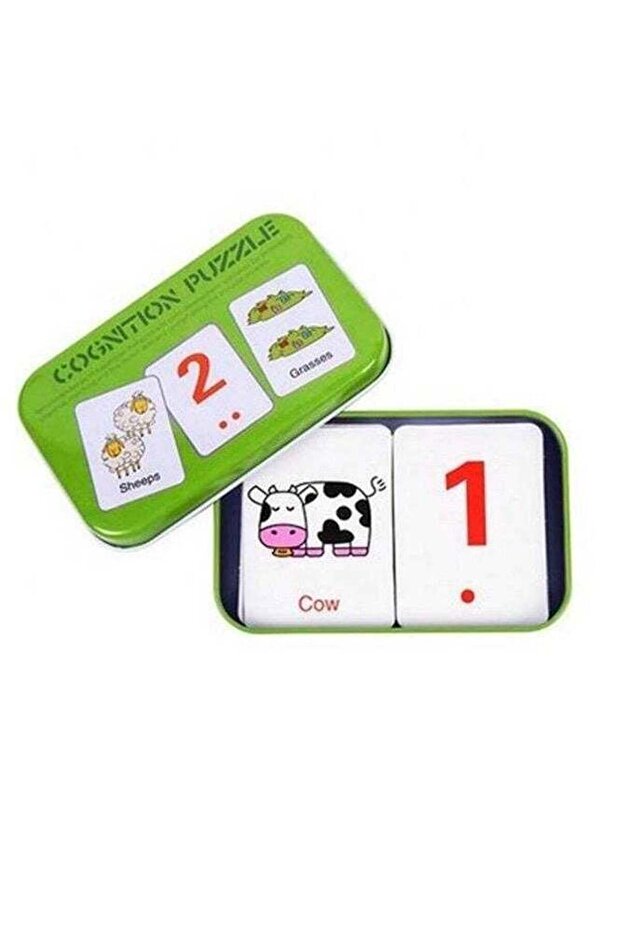 Educational Flash Cards Numbers – Learning Cards in Iron Box for Kids | Fun & Engaging Math Tool for Toddlers & Preschoolers | Number Learning Cards for Early Education & Skill Development