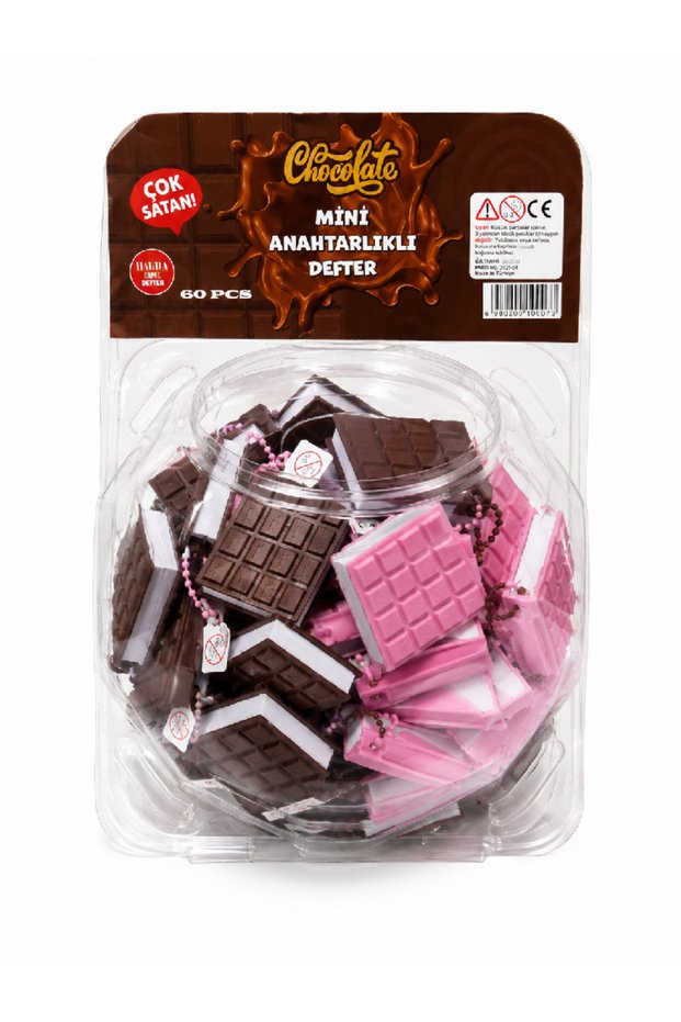 Notebook mini chocolate notebook jar 2 pieces