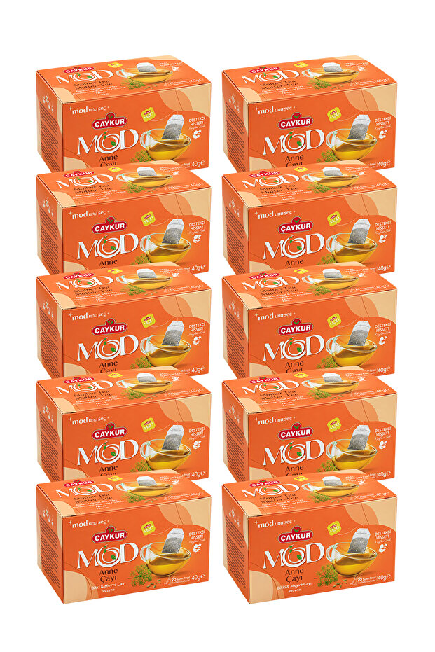 Mod Mother's Tea Cup of Tea Bags 2X20 40Gr. Ten-Pack