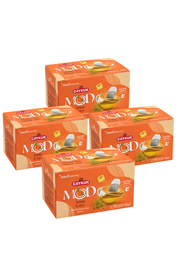 Mod Mother's Tea Cup of Tea Bags 2X20 40Gr. Four Pack