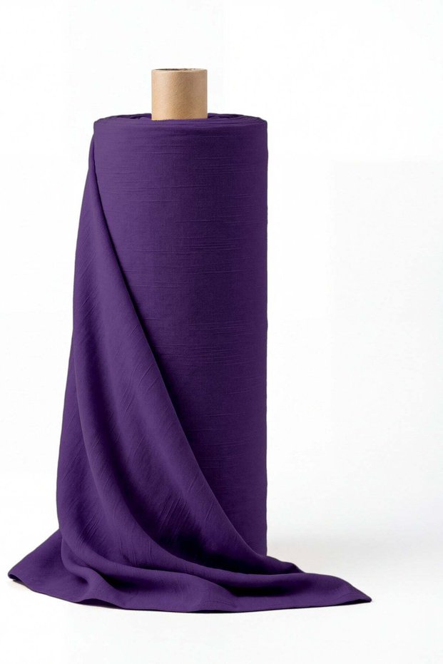 Şile Bezi Cotton Woven Fabric 150 cm Plum