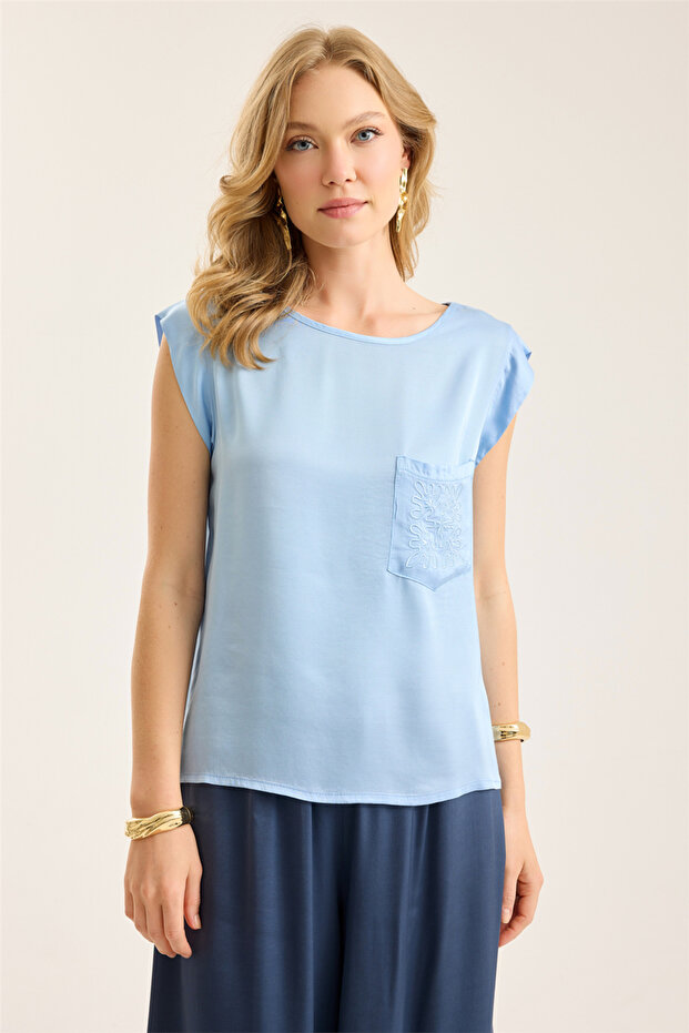 Round Neck Blouse