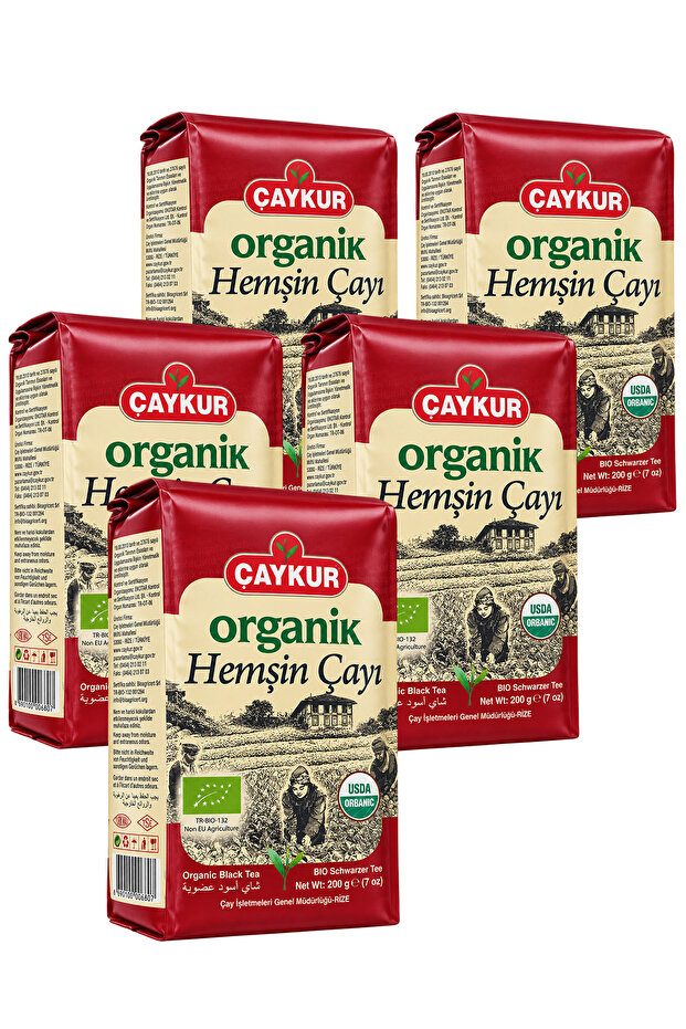 Organic Hemşin Tea 200 Gr. Five-Pack