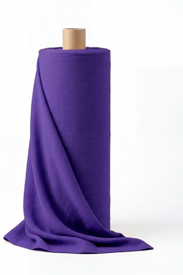 Şile Bezi Cotton Woven Fabric 150 cm Eggplant Purple