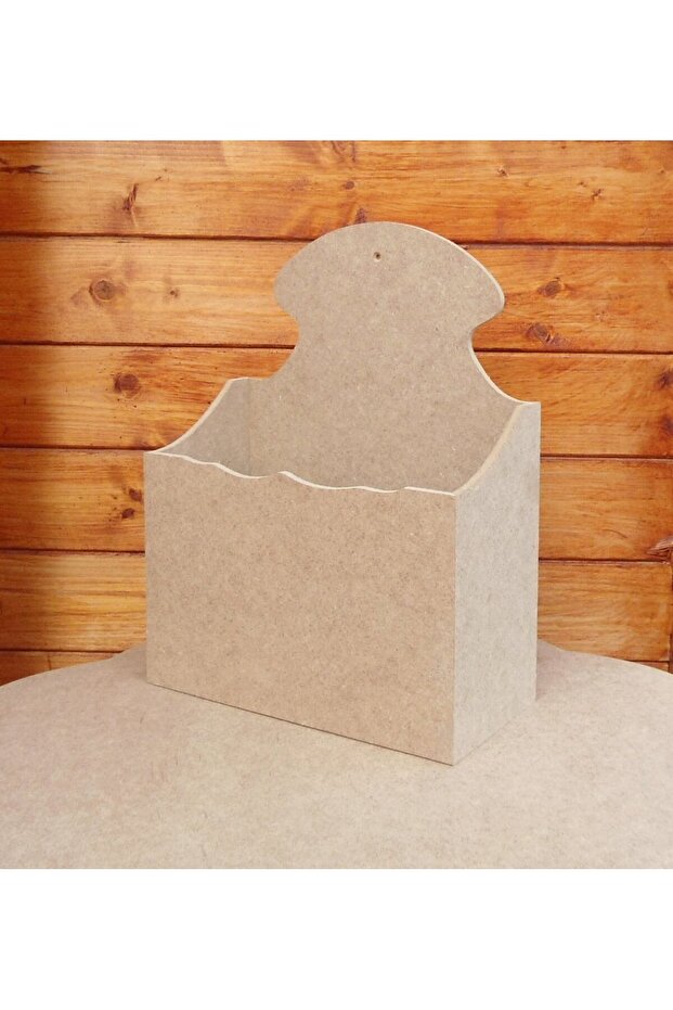 Raw Wood Mdf Mailbox Suitable for Painting