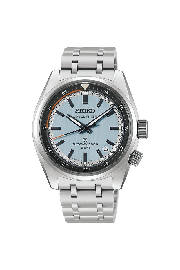 Prospex Speedtimer Hbc003J1 Compact Countdown Ice Blue Men's Wristwatch