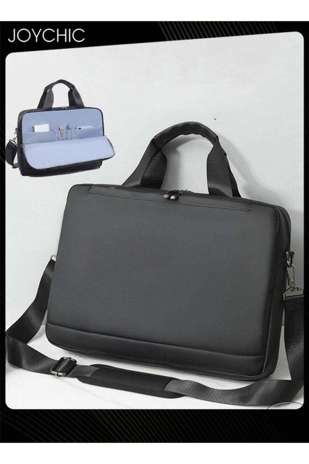 Men Women Business Anti-shock Commuting Computer Bag Large Capacity Waterproof Single Shoulder Laptop Bag Suitable for 15/16inch