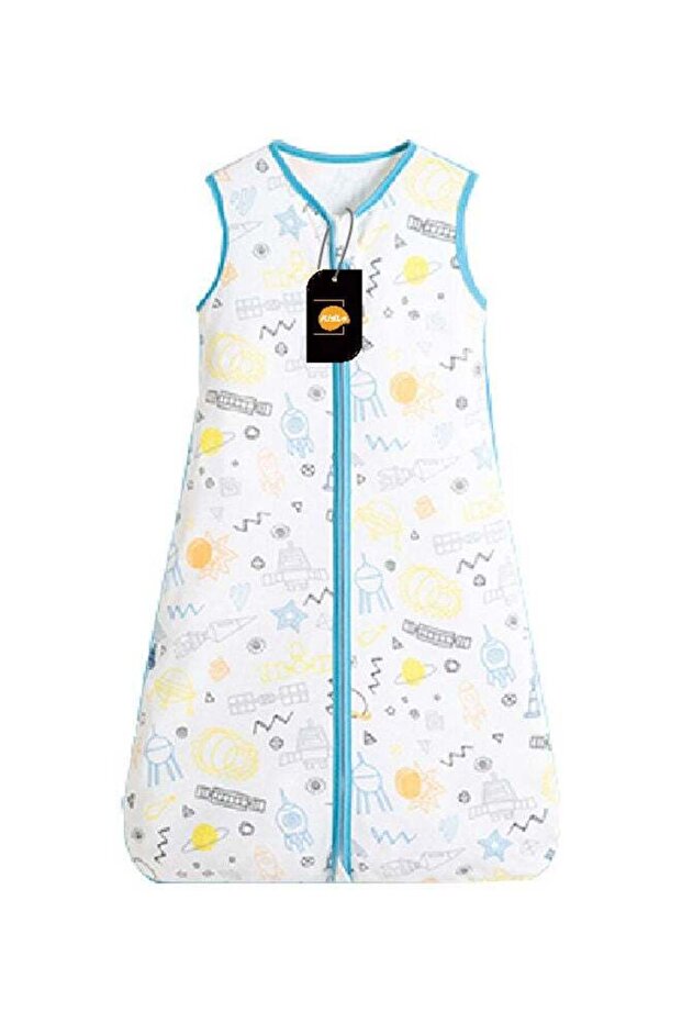 Thin Kids Vest Pajamas Sleeveless Baby Kick Quilt Sleeping Bag