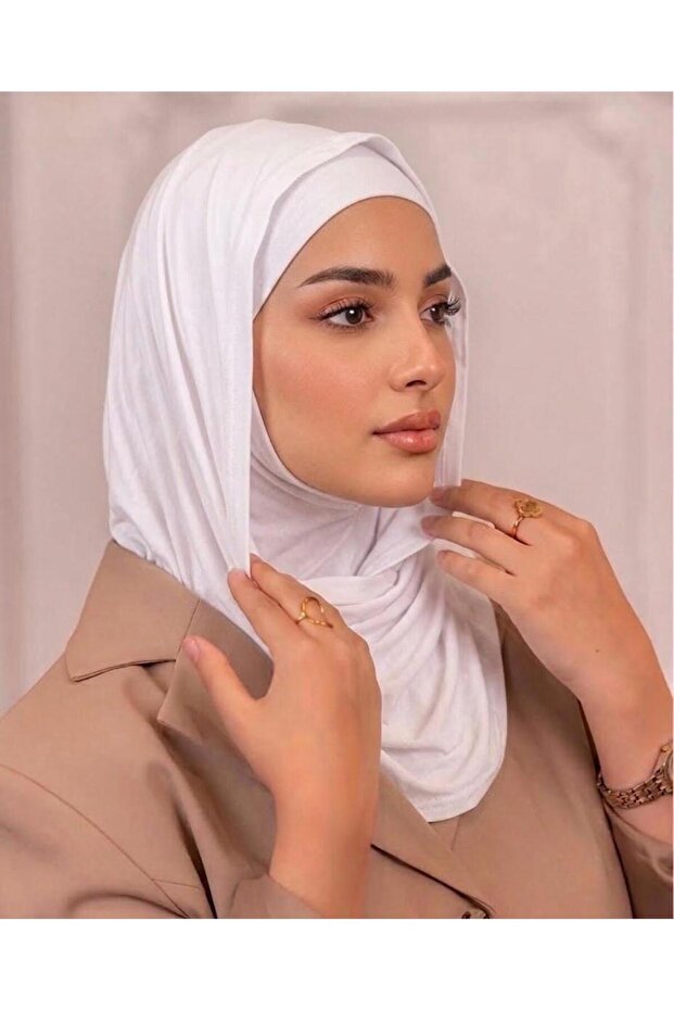 Ayli̇n Hi̇jab - Practical Cap with Hood - Hijab Sports Hijab Cap - Suitable for Daily and Training Use