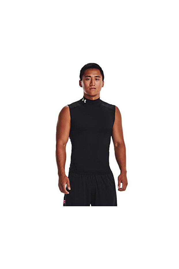 Ua Hg Armour Comp Mock Sl Men's Training Tank Top 1361521-001 Black
