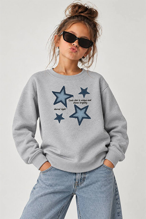Children's 3 Thread Crew Neck Sweatshirt