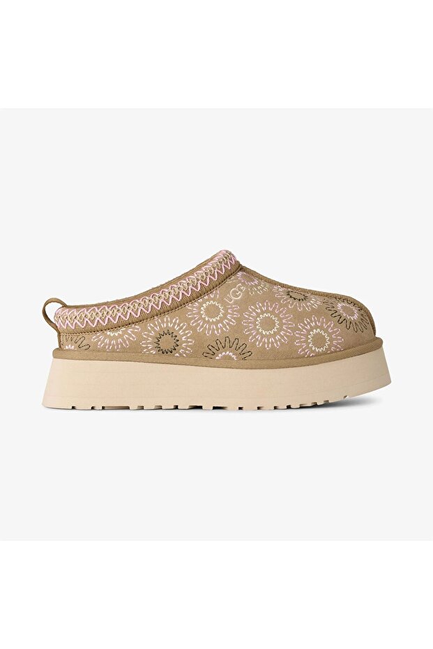 1178193-Mdsd Tazz Sun Stitch Women's Beige Slippers