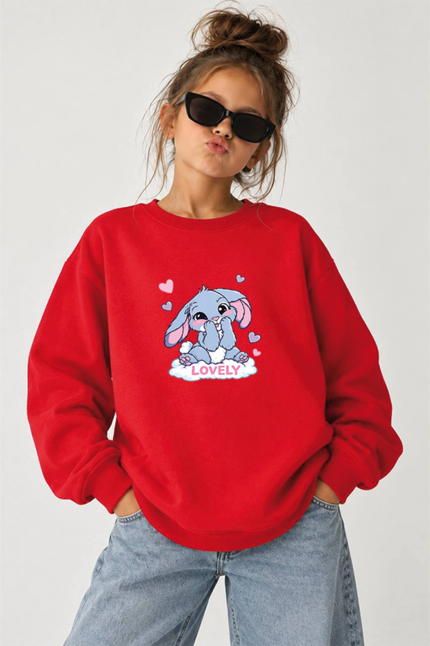 Children's 3 Thread Crew Neck Sweatshirt