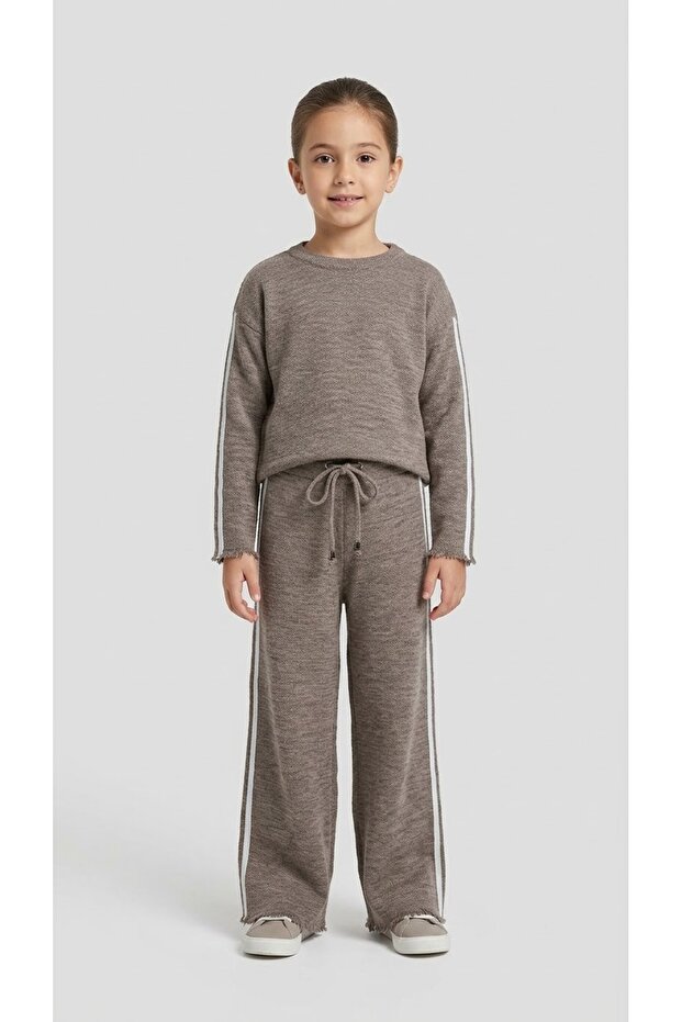 Girls' Knit Set Bottom, Top 6/14 Years