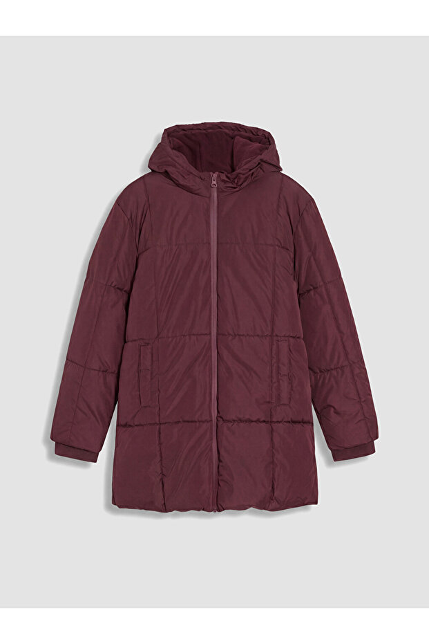 Lcw kids hooded puffer jacket for girls